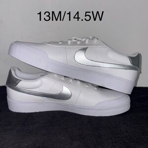 Nike Court Shot "White/Metallic Silver"